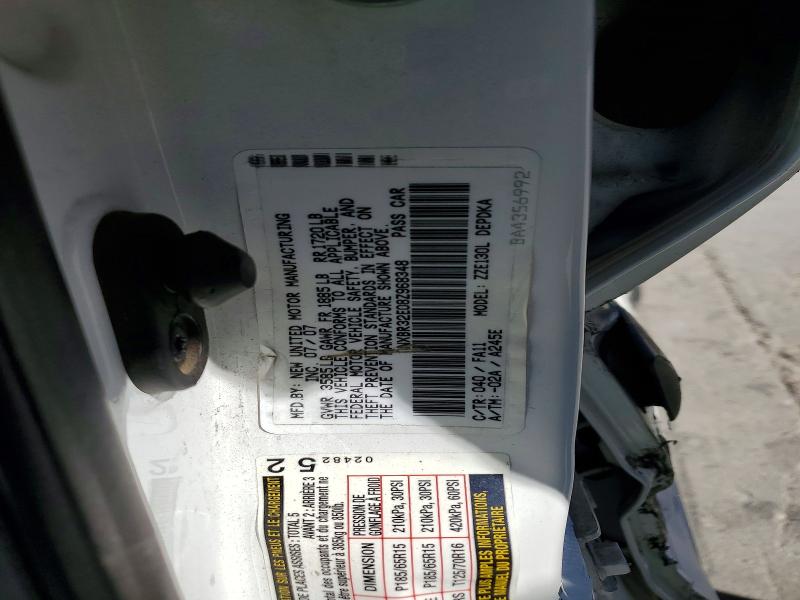 Продажа на аукционе авто 2008 Toyota Corolla, vin: 1NXBR32E08Z968348, номер лота: 57431956