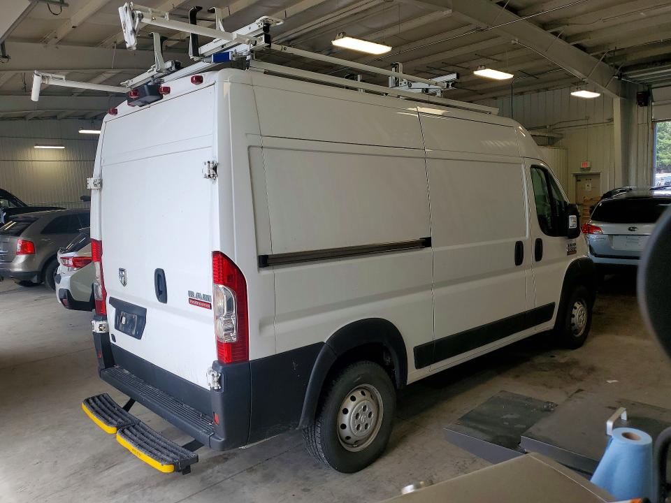 56585116 :رقم المزاد ، 3C6TRVCG4KE500432 vin ، 2019 Ram Promaster 2500 مزاد بيع
