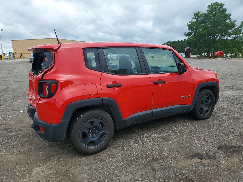 58536126 :رقم المزاد ، ZACCJAAB7JPG84573 vin ، 2018 Jeep Renegade مزاد بيع