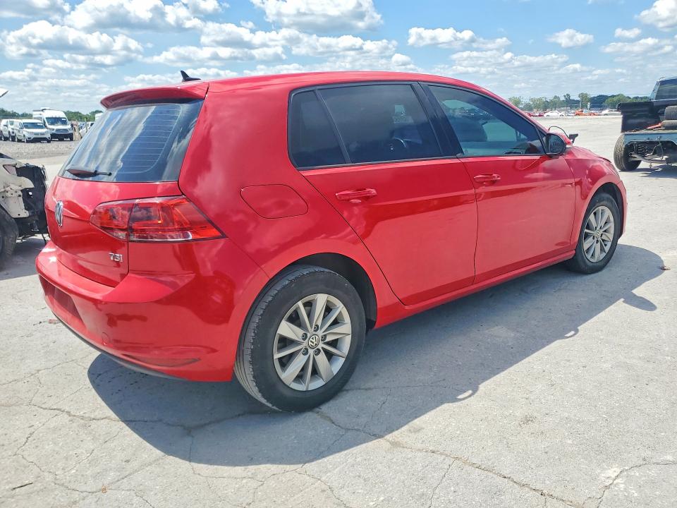 2016 Volkswagen Golf მანქანა იყიდება აუქციონზე, vin: 3VW217AU1GM035120, აუქციონის ნომერი: 57831536