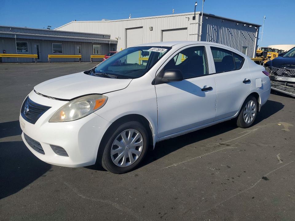55175876 :رقم المزاد ، 3N1CN7AP6EL839098 vin ، 2014 Nissan Versa مزاد بيع
