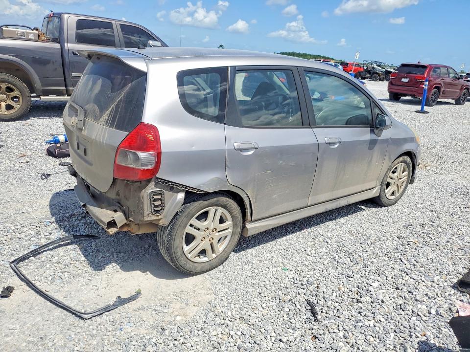 2007 Honda Fit მანქანა იყიდება აუქციონზე, vin: JHMGD38687S016263, აუქციონის ნომერი: 56780316