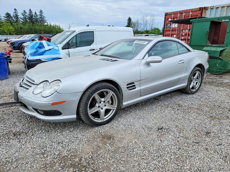 58995406 :رقم المزاد ، WDBSK74F34F069888 vin ، 2004 Mercedes-benz Sl مزاد بيع