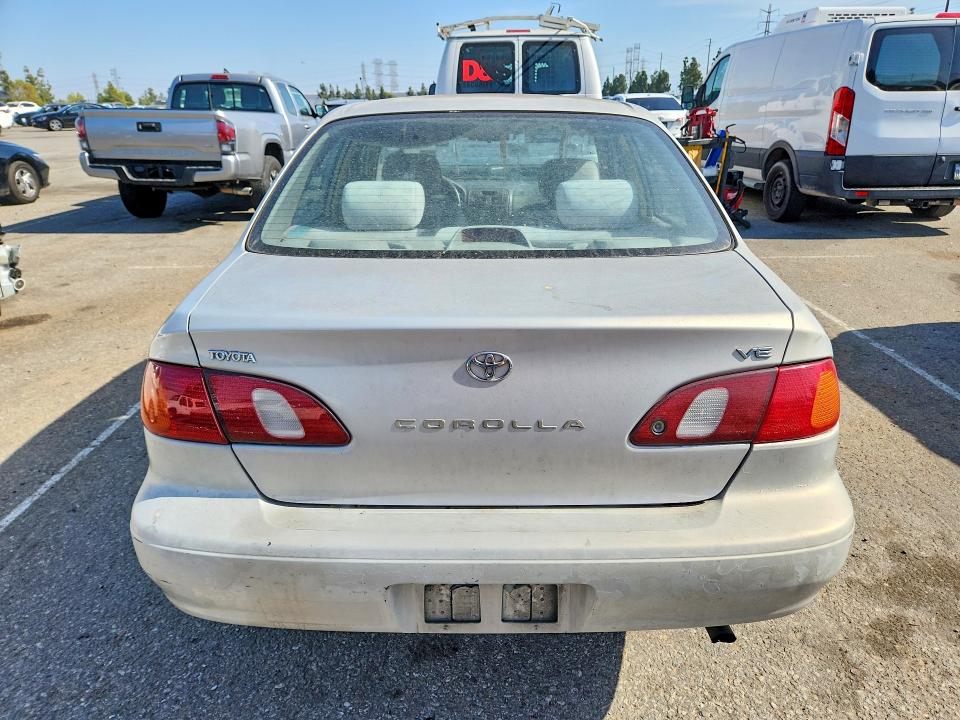 2000 Toyota Corolla მანქანა იყიდება აუქციონზე, vin: 1NXBR12E7YZ356734, აუქციონის ნომერი: 55847176