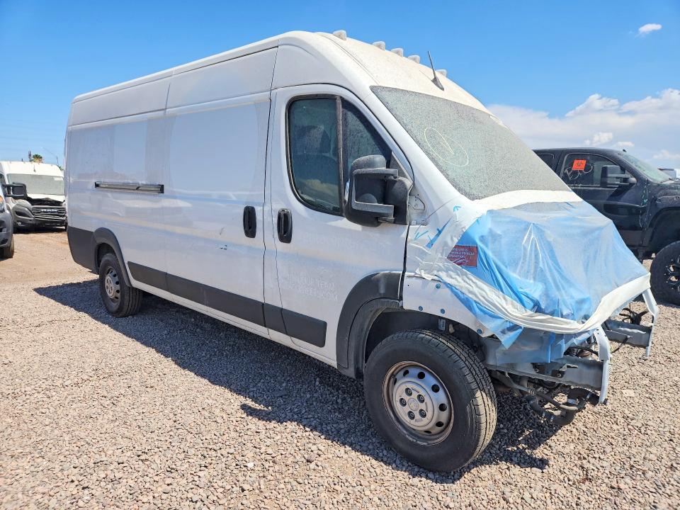46477526 :رقم المزاد ، 3C6MRVJGXPE512793 vin ، 2023 Ram Promaster 3500 مزاد بيع