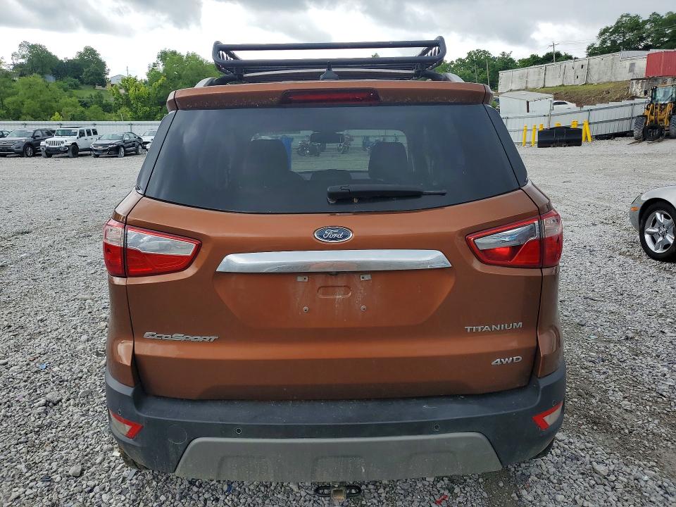 58414376 :رقم المزاد ، MAJ6P1WL6JC201792 vin ، 2018 Ford Ecosport مزاد بيع