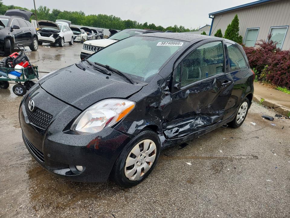 58740666 :رقم المزاد ، JTDJT923185150186 vin ، 2008 Toyota Yaris مزاد بيع