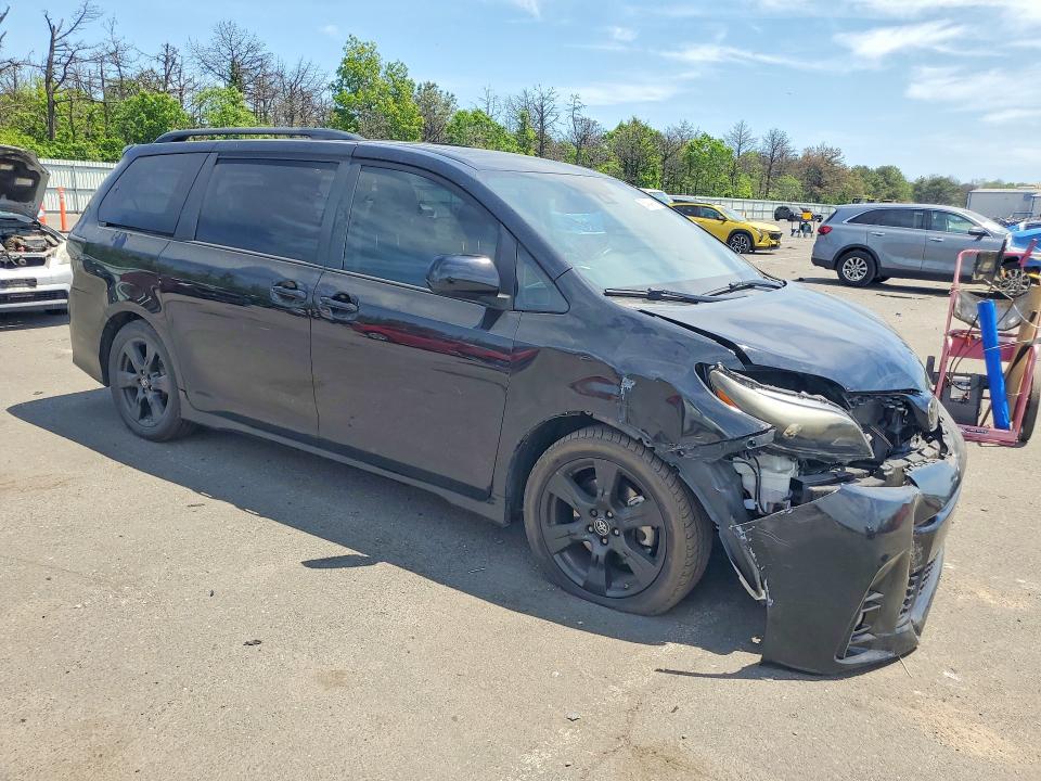 2020 Toyota Sienna მანქანა იყიდება აუქციონზე, vin: 5TDXZ3DC6LS035413, აუქციონის ნომერი: 55454916