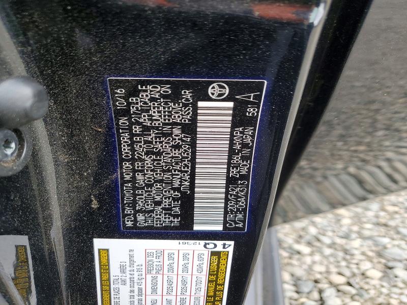 Aukcja sprzedaży 2017 Toyota Corolla Im, vin: JTNKARJE2HJ529147, numer aukcji: 55148776