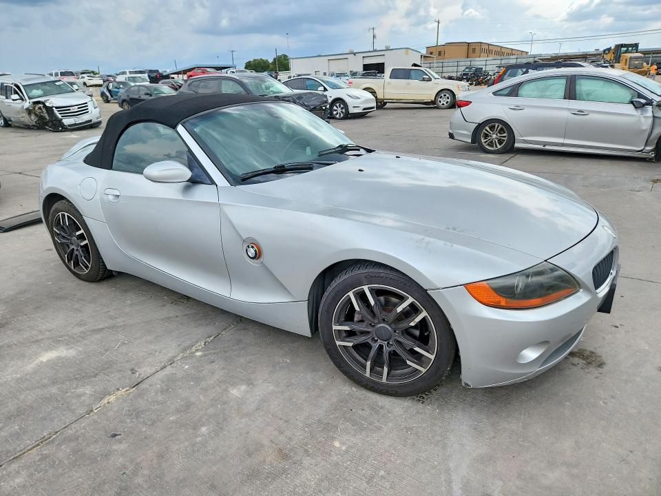 55314536 :رقم المزاد ، 4USBT33554LS52656 vin ، 2004 Bmw Z4 مزاد بيع