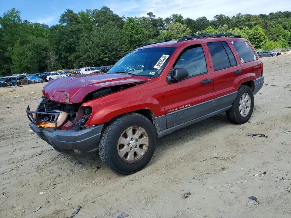 2001 Jeep Grand Cherokee მანქანა იყიდება აუქციონზე, vin: 1J4GW48S01C717714, აუქციონის ნომერი: 58055736