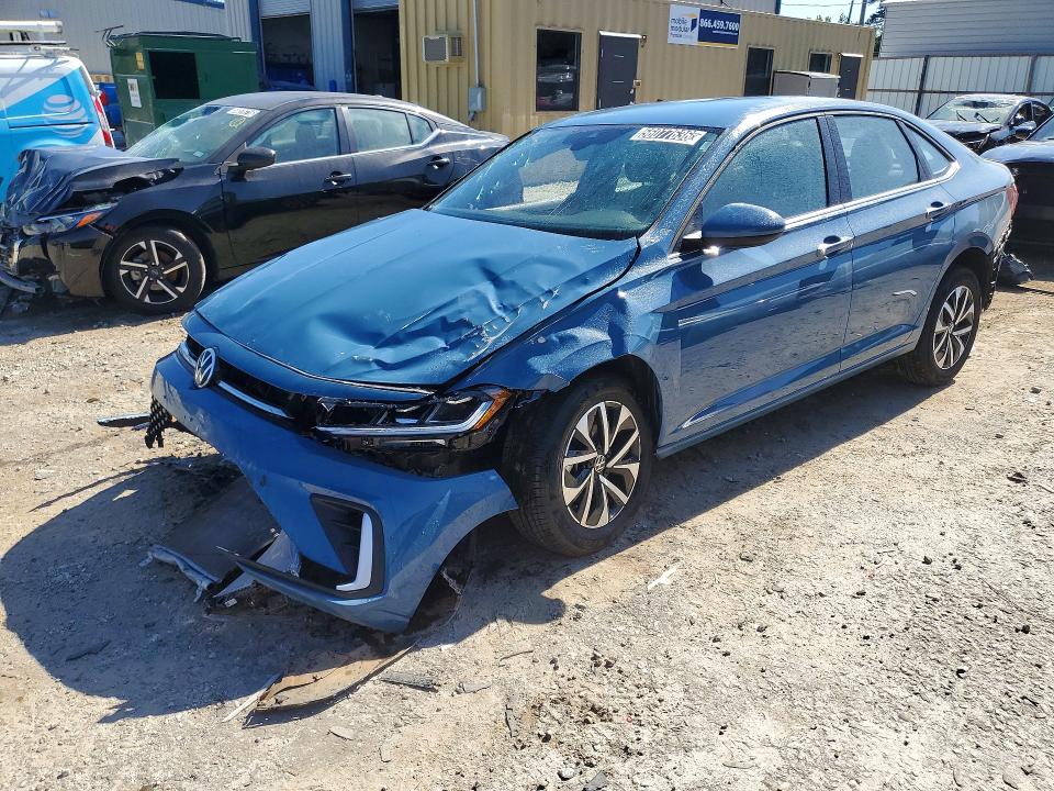 56077636 :رقم المزاد ، 3VW5X7BU6SM030305 vin ، 2025 Volkswagen Jetta مزاد بيع