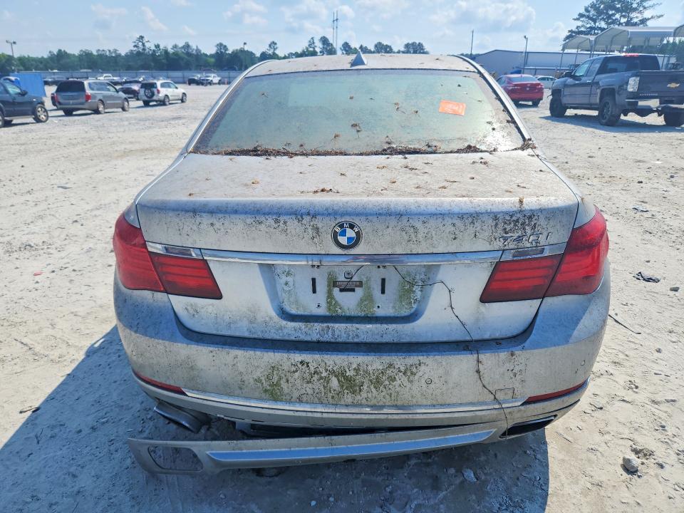 2013 Bmw 740 მანქანა იყიდება აუქციონზე, vin: WBAYA6C57DD143842, აუქციონის ნომერი: 52936916