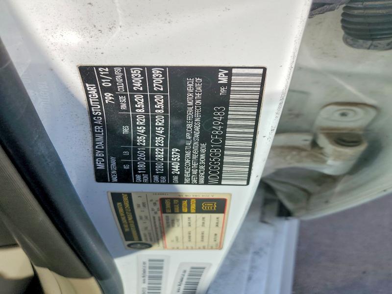 Продаж на аукціоні авто 2012 Mercedes-benz Glk, vin: WDCGG5GB1CF849483, номер лоту: 58626906