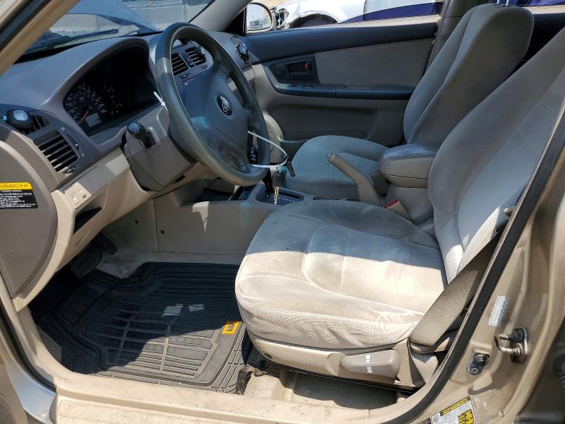 2006 Kia Spectra მანქანა იყიდება აუქციონზე, vin: KNAFE121065279255, აუქციონის ნომერი: 58830086