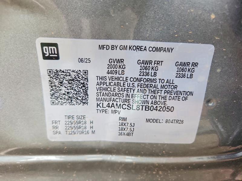 Aukcja sprzedaży 2026 Buick Encore Gx, vin: KL4AMCSL8TB042050, numer aukcji: 55993976