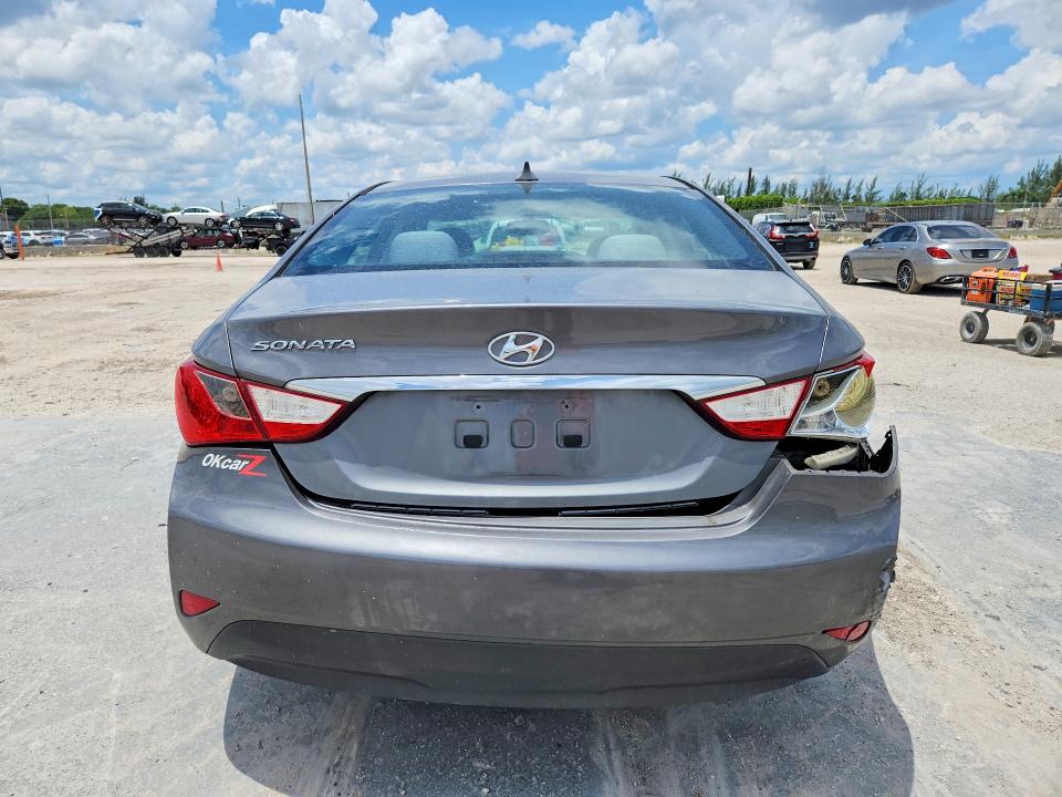 2014 Hyundai Sonata მანქანა იყიდება აუქციონზე, vin: 5NPEB4AC7EH860861, აუქციონის ნომერი: 57535206