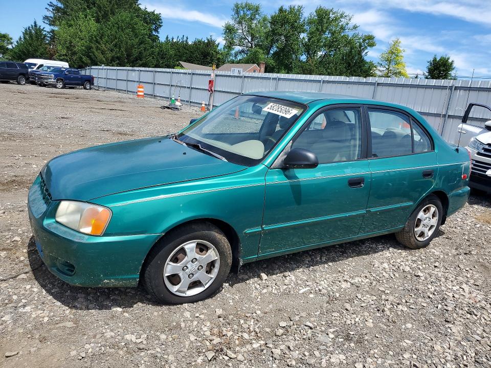 Продажа на аукционе авто 2001 Hyundai Accent, vin: KMHCG45C91U169698, номер лота: 58285096