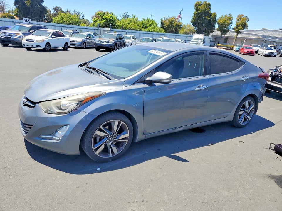 Auction sale of the 2016 Hyundai Elantra, vin: KMHDH4AE2GU593628, lot number: 56794676