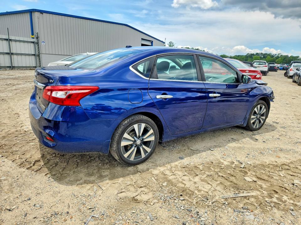 58656616 :رقم المزاد ، 3N1AB7AP0KY265130 vin ، 2019 Nissan Sentra مزاد بيع