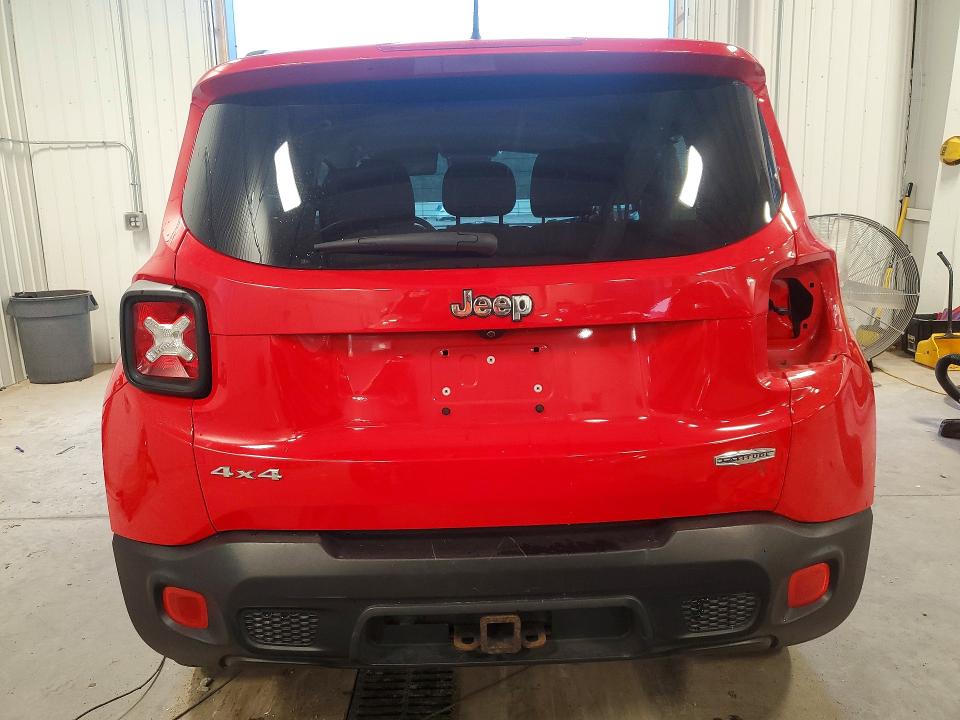 2016 Jeep Renegade მანქანა იყიდება აუქციონზე, vin: ZACCJBBT8GPE25726, აუქციონის ნომერი: 58006896