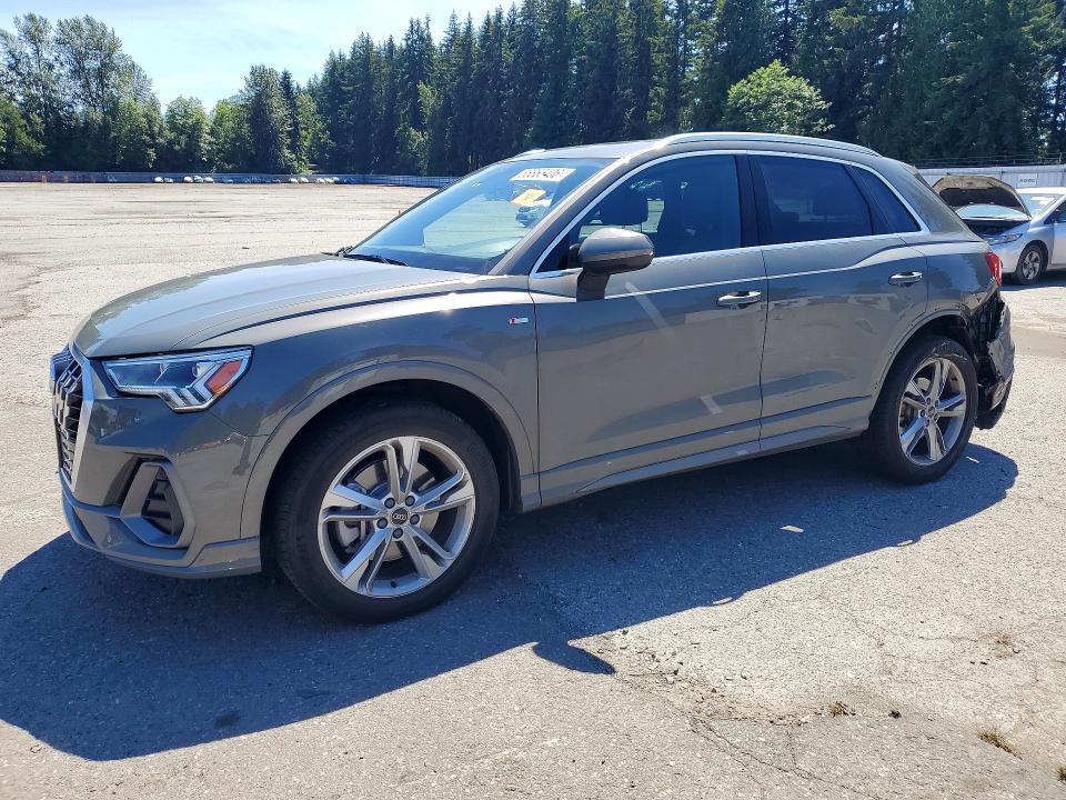 2023 Audi Q3 მანქანა იყიდება აუქციონზე, vin: WA1DECF34P1152920, აუქციონის ნომერი: 56865406