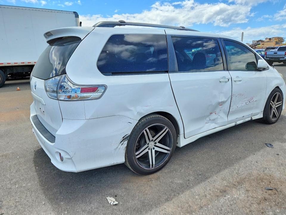 2012 Toyota Sienna მანქანა იყიდება აუქციონზე, vin: 5TDXK3DC0CS208721, აუქციონის ნომერი: 59111606