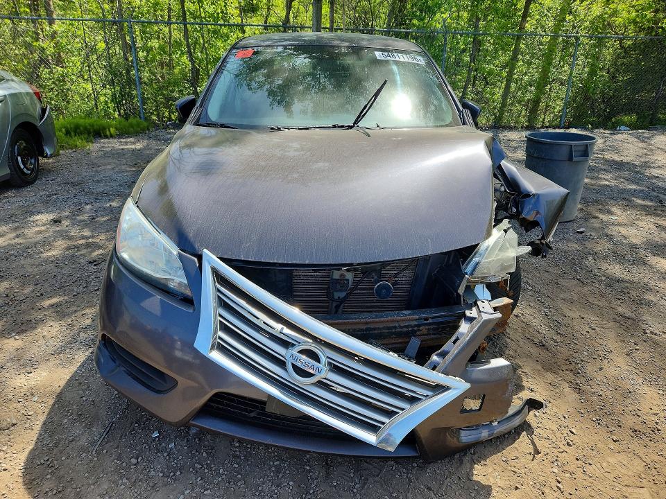 2015 Nissan Sentra მანქანა იყიდება აუქციონზე, vin: 3N1AB7AP6FL662876, აუქციონის ნომერი: 54811196