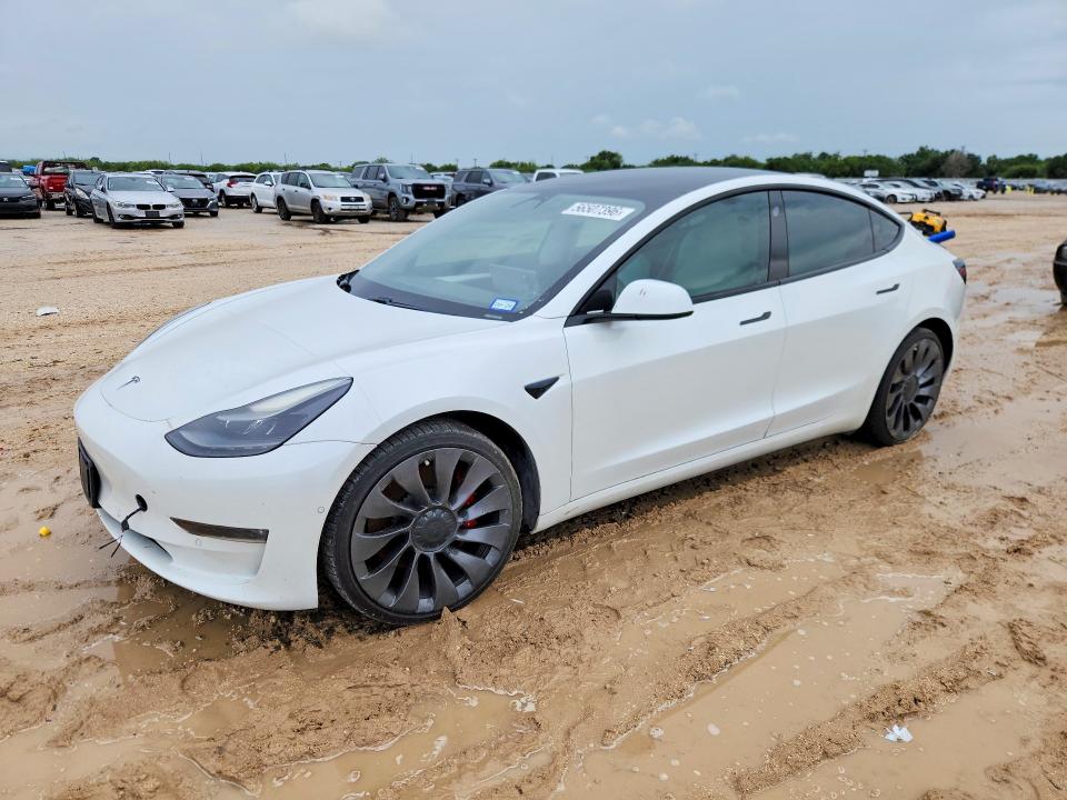 Aukcja sprzedaży 2021 Tesla Model 3, vin: 5YJ3E1ECXMF030816, numer aukcji: 56507396