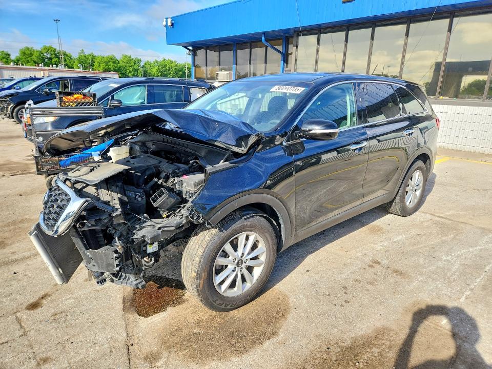 56890706 :رقم المزاد ، 5XYPG4A31KG581337 vin ، 2019 Kia Sorento مزاد بيع