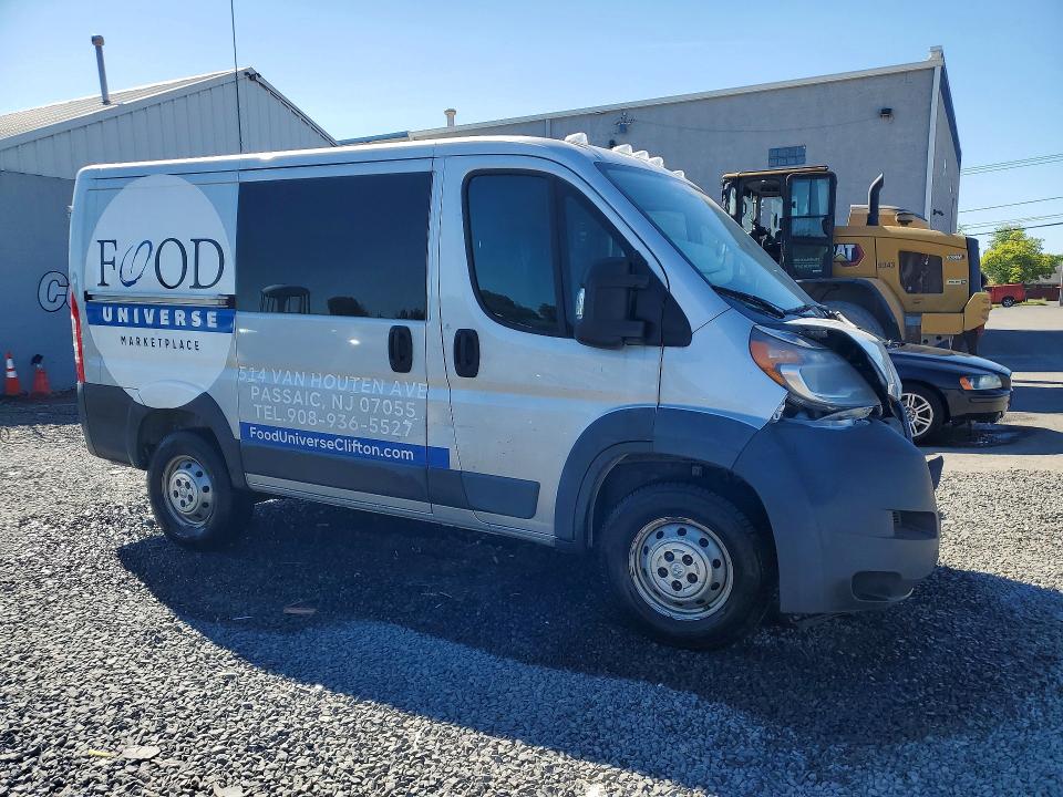 55737206 :رقم المزاد ، 3C6TRVNG2HE528820 vin ، 2017 Ram Promaster 1500 مزاد بيع