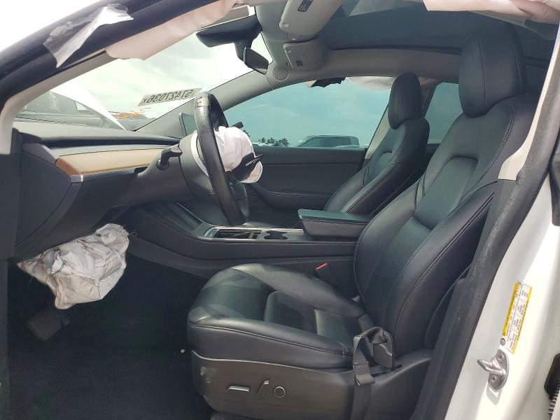 Продажа на аукционе авто 2021 Tesla Model Y, vin: 5YJYGDEE8MF200707, номер лота: 57427036