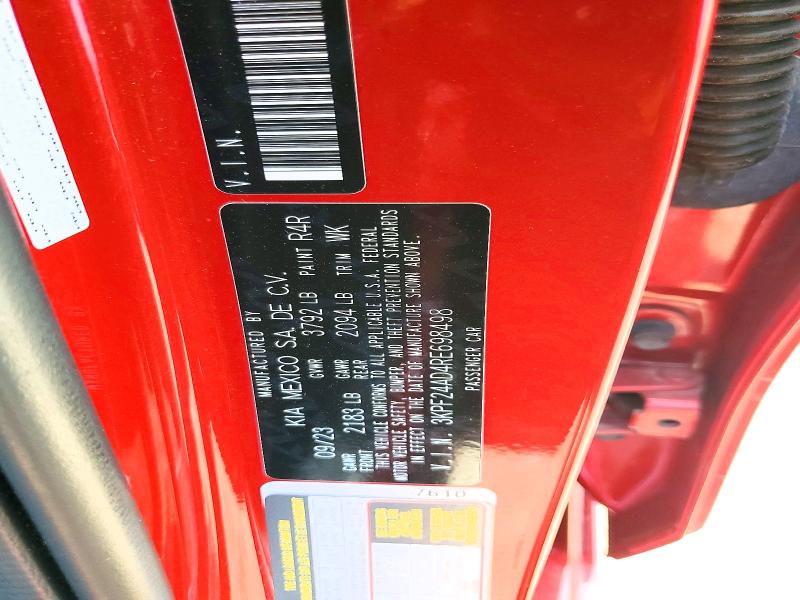 Продажа на аукционе авто 2024 Kia Forte, vin: 3KPF24AD4RE698498, номер лота: 59291526