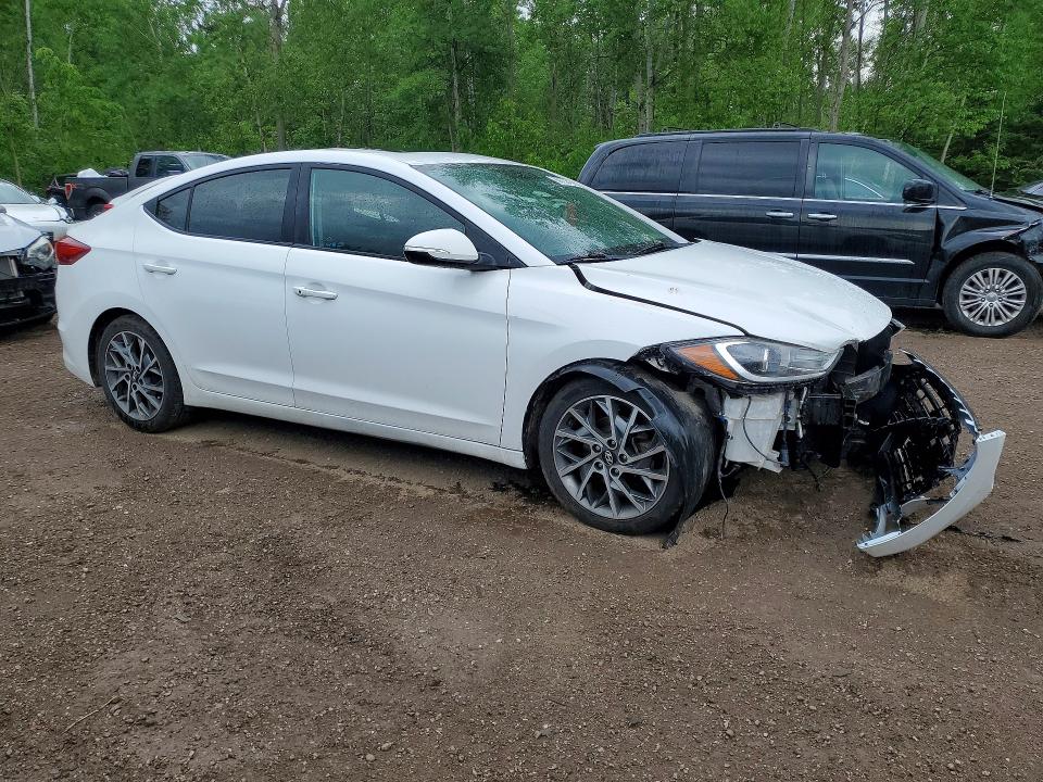 2017 Hyundai Elantra მანქანა იყიდება აუქციონზე, vin: KMHD84LF4HU230528, აუქციონის ნომერი: 55113586