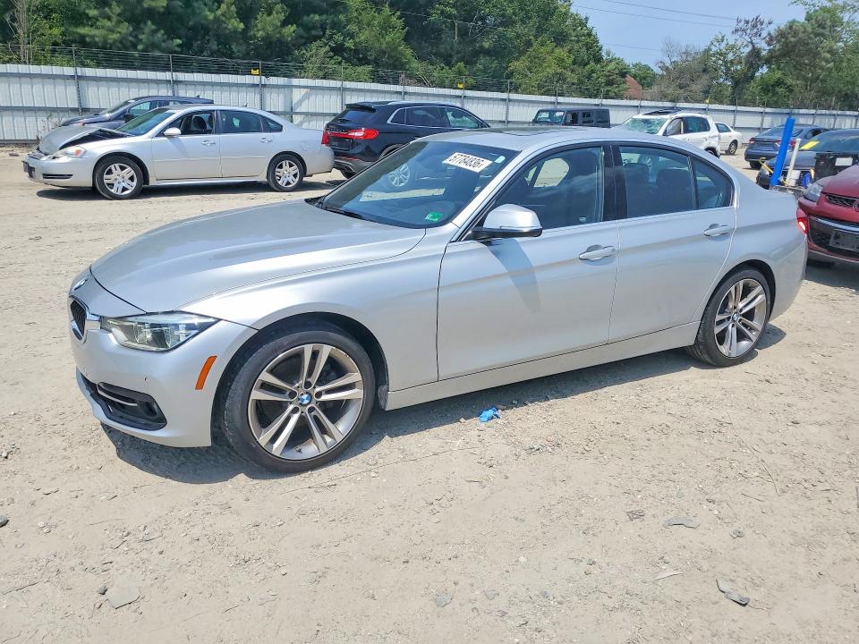 2018 Bmw 330 მანქანა იყიდება აუქციონზე, vin: WBA8D9C55JA615560, აუქციონის ნომერი: 57784836