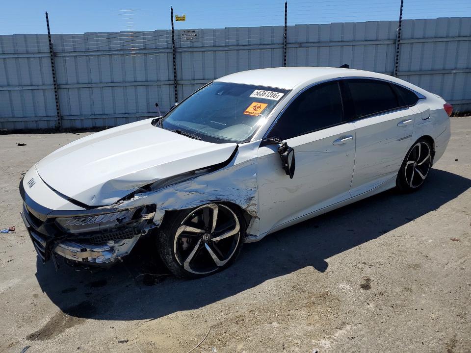 56361206 :رقم المزاد ، 1HGCV1F35NA105447 vin ، 2022 Honda Accord مزاد بيع