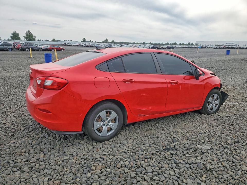 58499516 :رقم المزاد ، 1G1BC5SM0H7275263 vin ، 2017 Chevrolet Cruze مزاد بيع