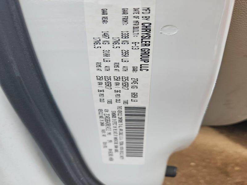 2013 Dodge Grand Caravan მანქანა იყიდება აუქციონზე, vin: 2C4RDGBG4DR814212, აუქციონის ნომერი: 55910256