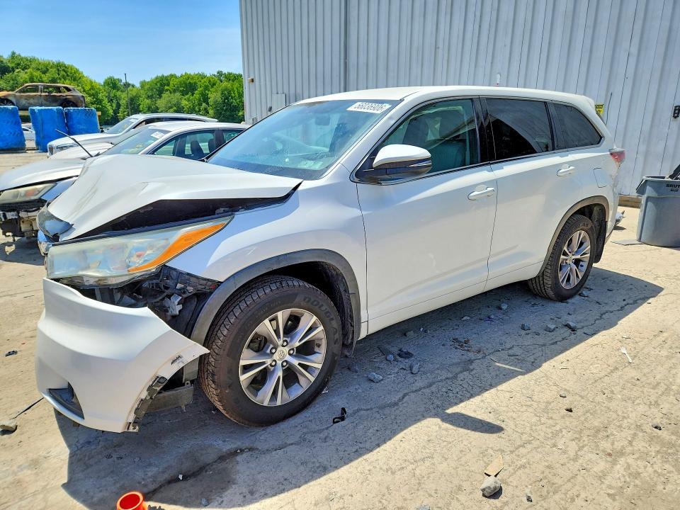 56036906 :رقم المزاد ، 5TDBKRFHXES032673 vin ، 2014 Toyota Highlander مزاد بيع