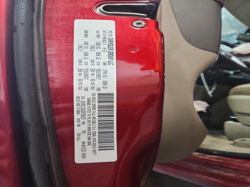 58695326 :رقم المزاد ، 2C4RC1CGXDR756637 vin ، 2013 Chrysler Town & Country مزاد بيع
