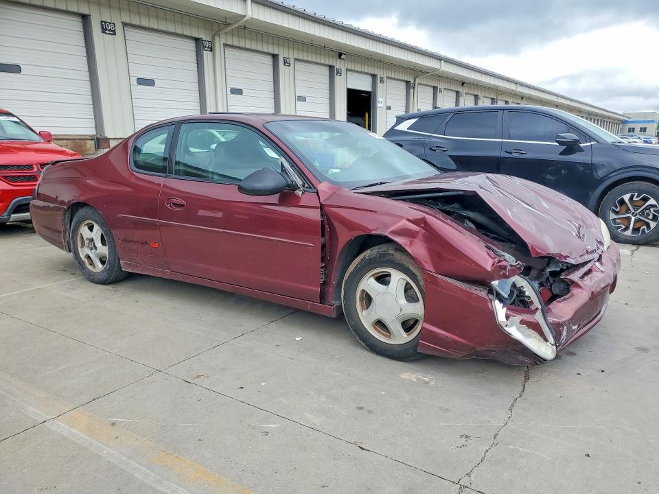 Aukcja sprzedaży 2001 Chevrolet Monte Carlo, vin: 2G1WX15K619187024, numer aukcji: 57154266