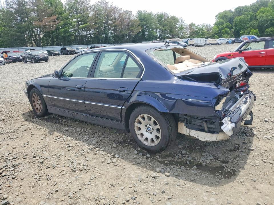 Aukcja sprzedaży 2001 Bmw 740, vin: WBAGG83491DN88849, numer aukcji: 57484326