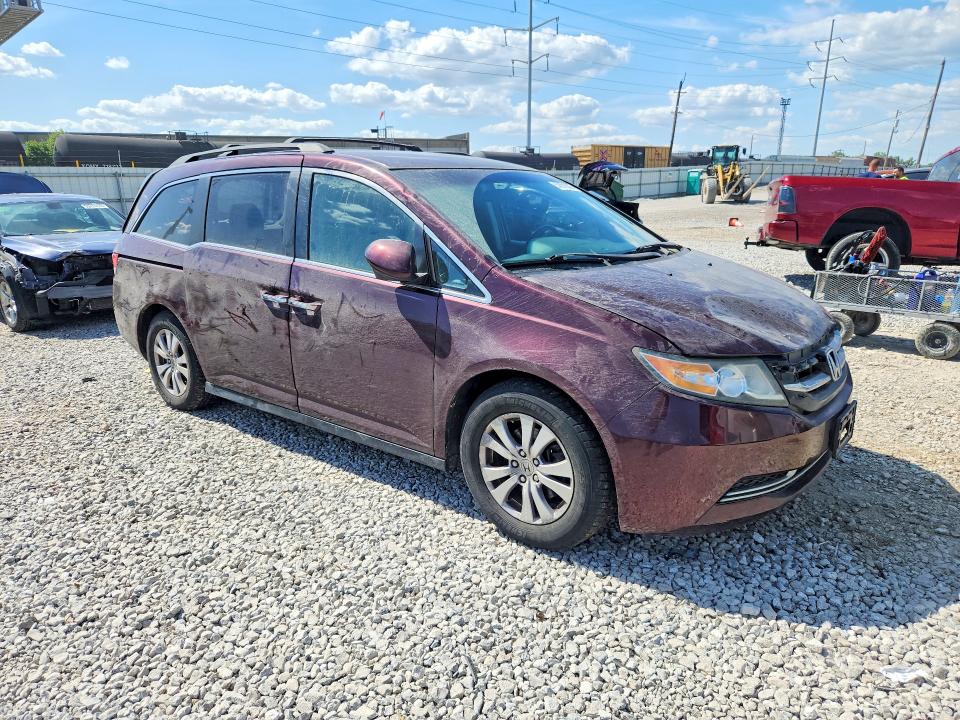 2014 Honda Odyssey მანქანა იყიდება აუქციონზე, vin: 5FNRL5H48EB021707, აუქციონის ნომერი: 53391006