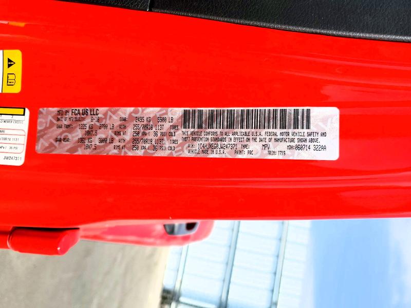 Aukcja sprzedaży 2018 Jeep Wrangler Unlimited, vin: 1C4HJXEG0JW247371, numer aukcji: 85984915