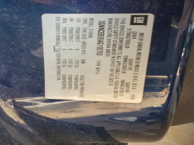 Продажа на аукционе авто 2010 Chevrolet Avalanche, vin: 3GNNCEE06AG105763, номер лота: 55819036