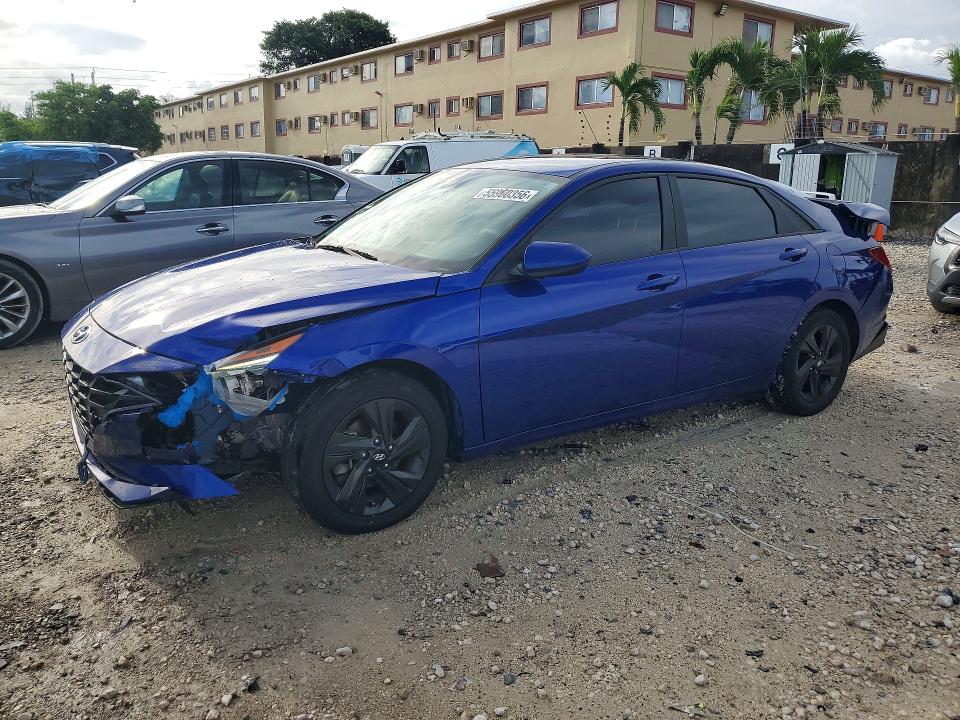 Продаж на аукціоні авто 2022 Hyundai Elantra, vin: KMHLM4AJXNU028738, номер лоту: 55960356