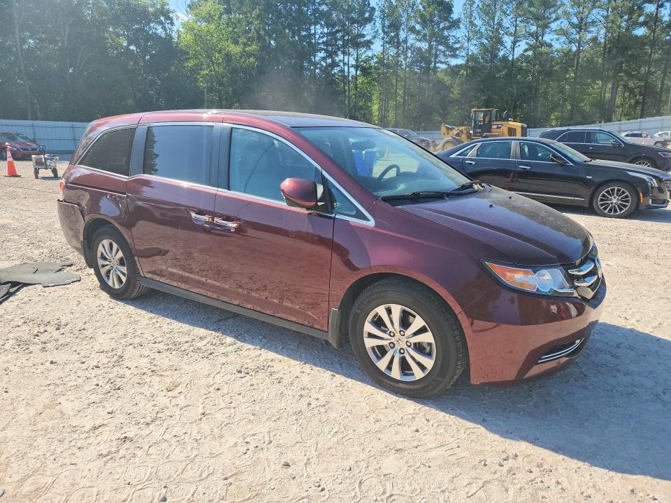 2017 Honda Odyssey მანქანა იყიდება აუქციონზე, vin: 5FNRL5H32HB008320, აუქციონის ნომერი: 56710306