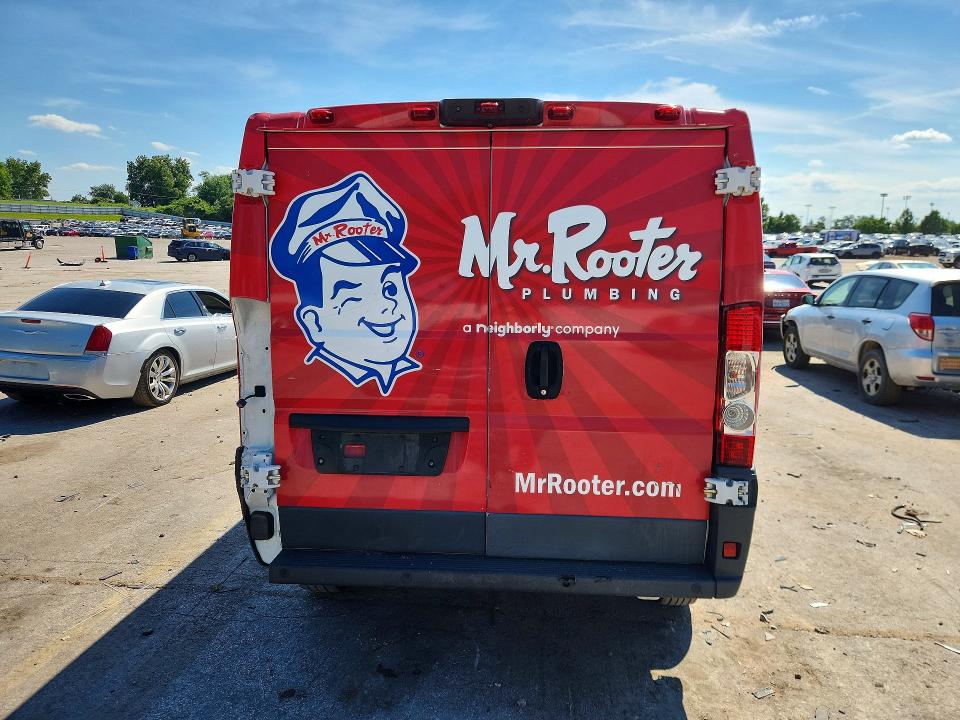2018 Ram Promaster 1500 მანქანა იყიდება აუქციონზე, vin: 3C6TRVAG9JE156002, აუქციონის ნომერი: 58584406