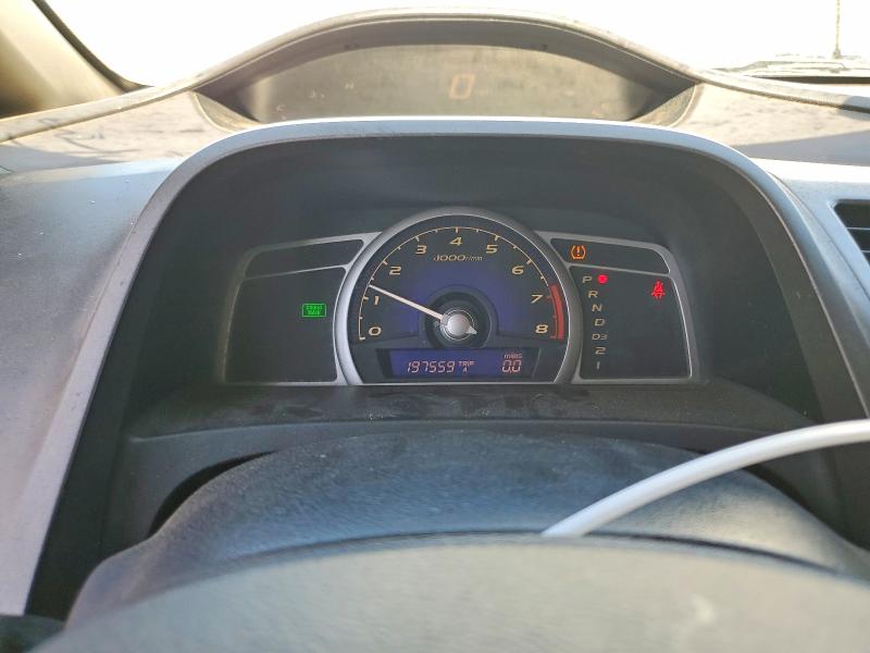 58827036 :رقم المزاد ، 19XFA165X9E027324 vin ، 2009 Honda Civic مزاد بيع