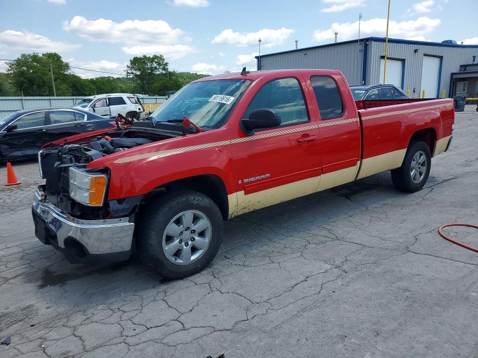 2007 Gmc New Sierra მანქანა იყიდება აუქციონზე, vin: 1GTEK19J57E565052, აუქციონის ნომერი: 58119616
